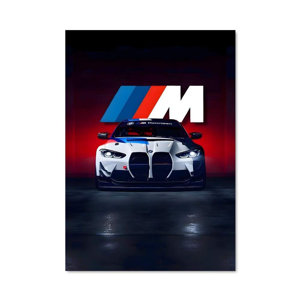 Poster Competition D'un – affiche BMW